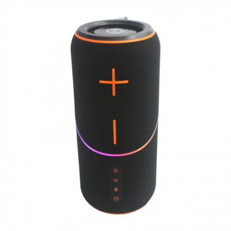 ALTAVOZ BLUETOOTH RAINBOW BEAT NEGRO COOLSOUND