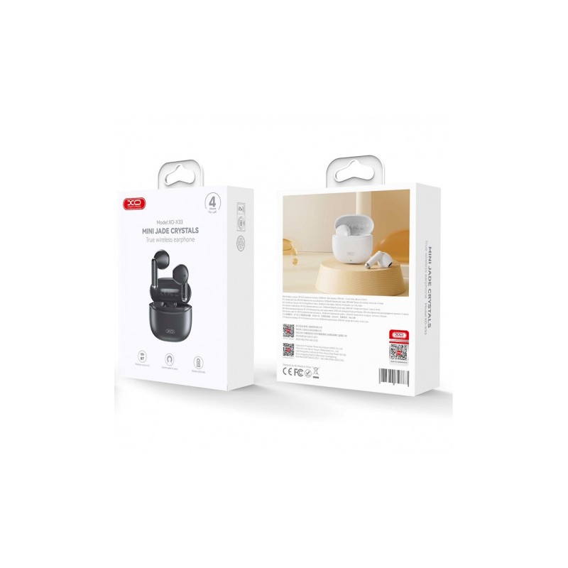 AURICULARES BLUETOOTH TWS X33 NEGRO XO