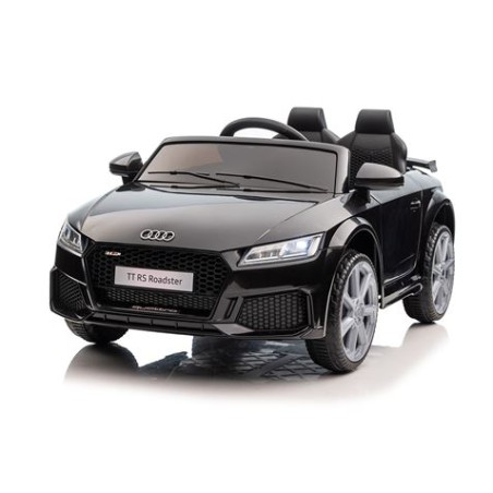 COCHE INFANTIL A BATERIA CON CONTROL REMOTO AUDI TTRS NEGRO