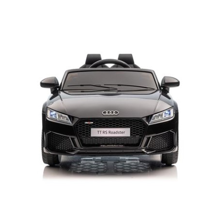 COCHE INFANTIL A BATERIA CON CONTROL REMOTO AUDI TTRS NEGRO