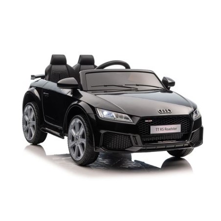 COCHE INFANTIL A BATERIA CON CONTROL REMOTO AUDI TTRS NEGRO