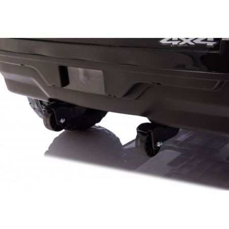 COCHE INFANTIL A BATERIA CON CONTROL REMOTO RAM 1500 POLICIA NEGRO