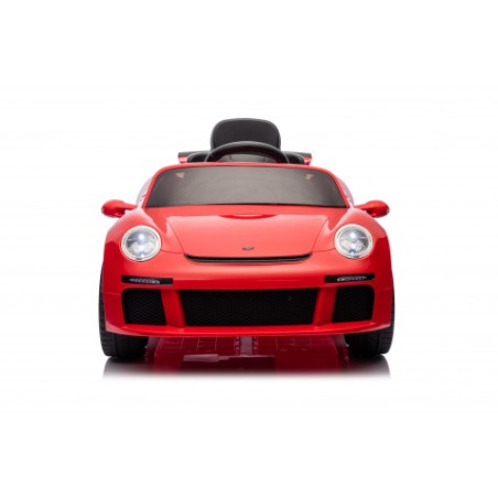 COCHE INFANTIL A BATERIA CON CONTROL REMOTO PORSCHE RUF CTR3 ROJO