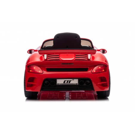 COCHE INFANTIL A BATERIA CON CONTROL REMOTO PORSCHE RUF CTR3 ROJO