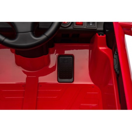 COCHE INFANTIL A BATERIA CON CONTROL REMOTO PORSCHE RUF CTR3 ROJO