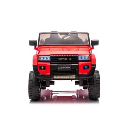 COCHE INFANTIL A BATERIA CON CONTROL REMOTO TOYOTA LC250 ROJO