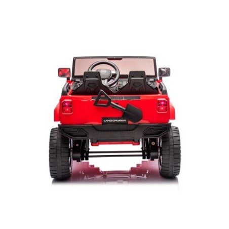 COCHE INFANTIL A BATERIA CON CONTROL REMOTO TOYOTA LC250 ROJO