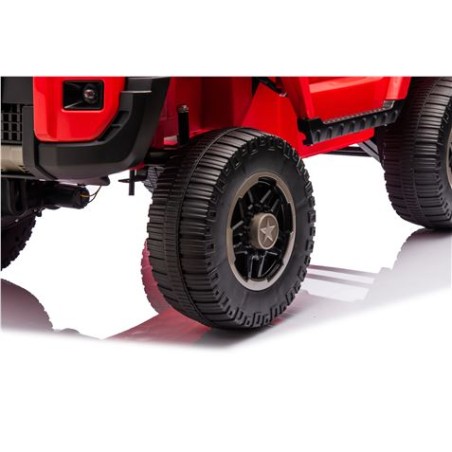COCHE INFANTIL A BATERIA CON CONTROL REMOTO TOYOTA LC250 ROJO