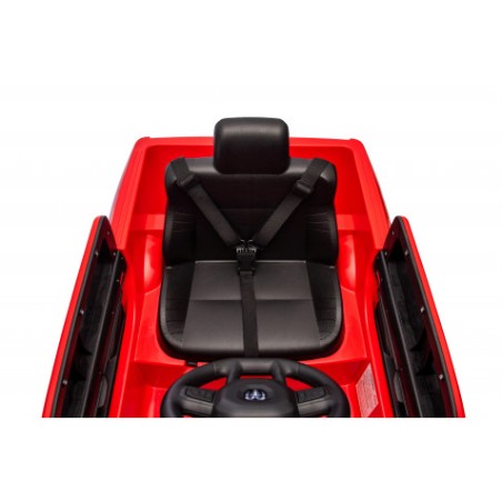 COCHE INFANTIL A BATERIA CON CONTROL REMOTO RAM 1500 SUPER TRUCK ROJO