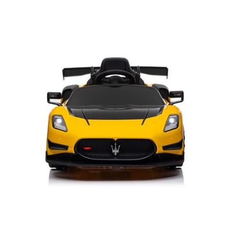 COCHE INFANTIL A BATERIA CON CONTROL REMOTO MASSERATI MC20 GT2 AMARILLO
