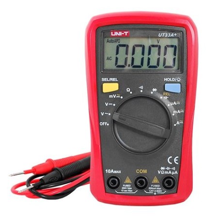 TESTER ELECTRICO UNIVERSAL DIGITAL UT33A+