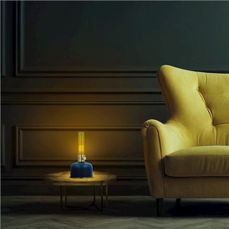 LAMPARA LED RETRO ESTILO LAMPARA DE GAS AZUL FOREVER