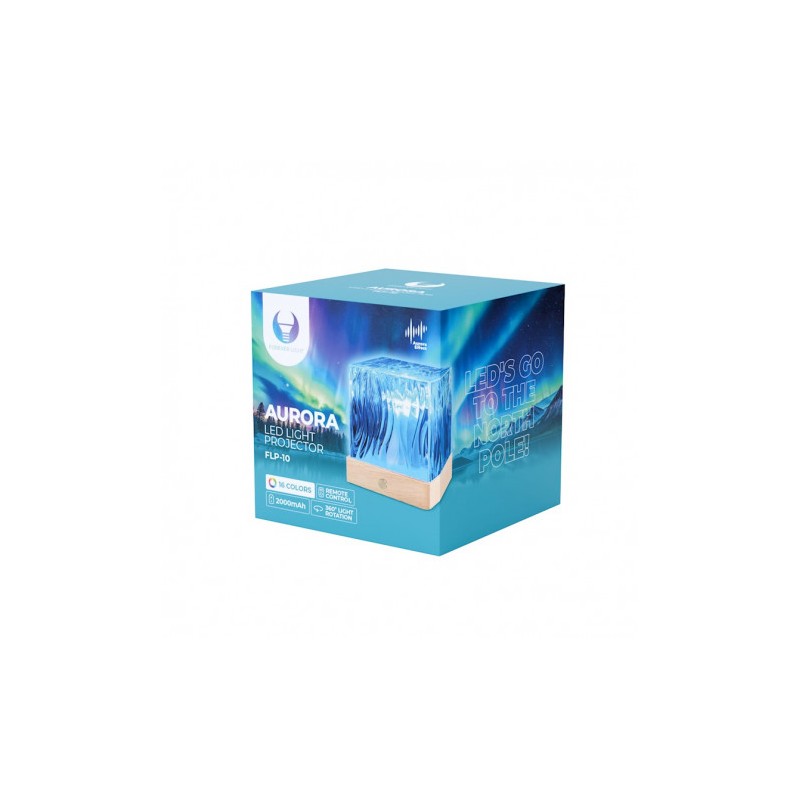 LAMPARA PROYECTOR CON LUZ EFECTO AURA...