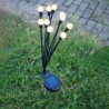 ESTACA SOLAR CON 10 LEDS LUZ CALIDA FOREVER
