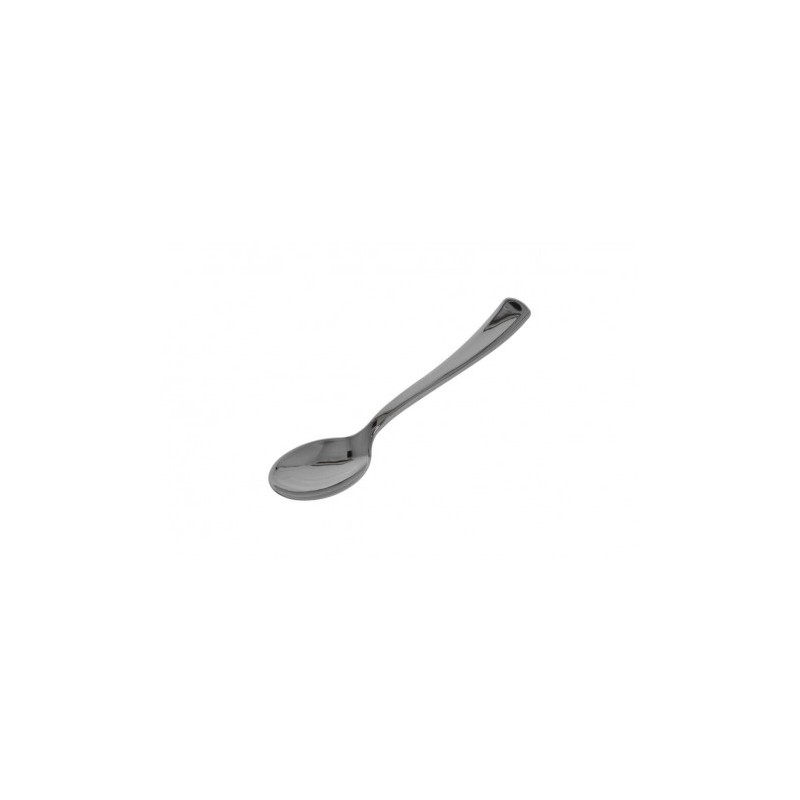 SET 50 CUCHARA 10CM PLASTICO REUTILIZABLE PLATA ALGON