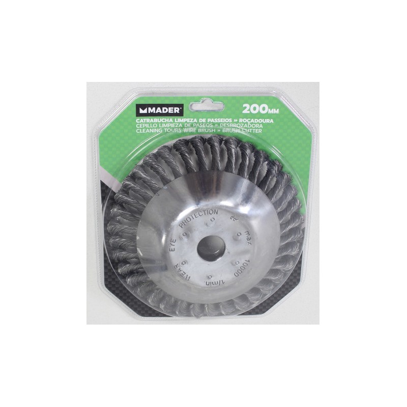 CEPILLO PARA DESBROZADORA 200MM MADER