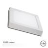 DOWNLIGHT CUADRADO SOBRE PARED LED 18W 1950LM LUZ BLANCA ELBAT - EB0414