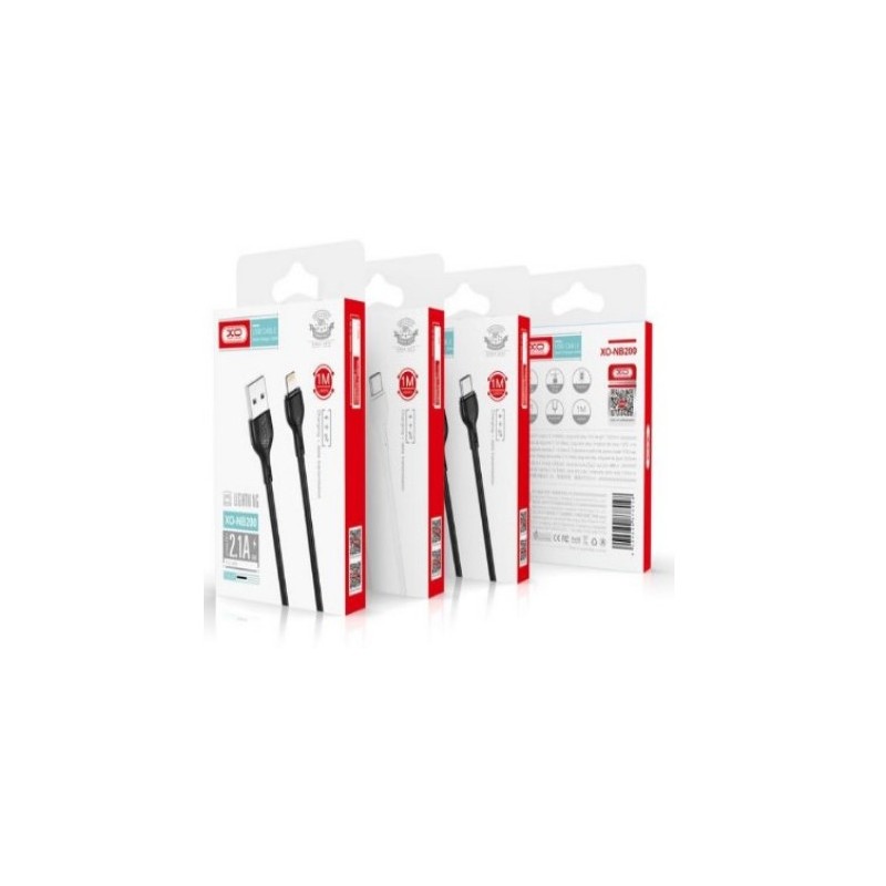 CABLE 2.1A USB A TIPOC 1 METRO BLANCO...