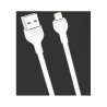 CABLE 2.1A USB A LIGTHNING 2 METROS BLANCO NB200 XO