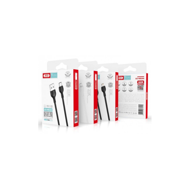 CABLE 2.1A USB A LIGTHNING 2 METROS...