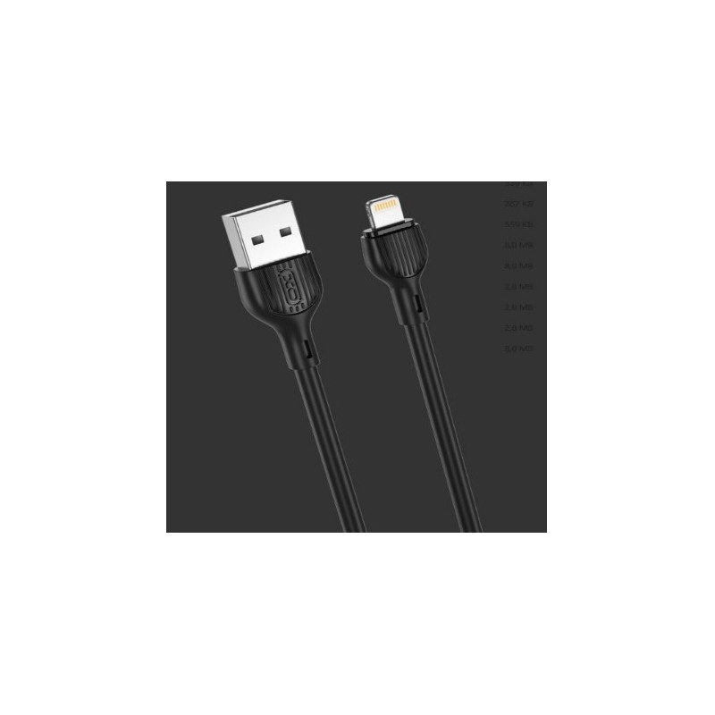 CABLE 2.1A USB A LIGTHNING 2 METROS...