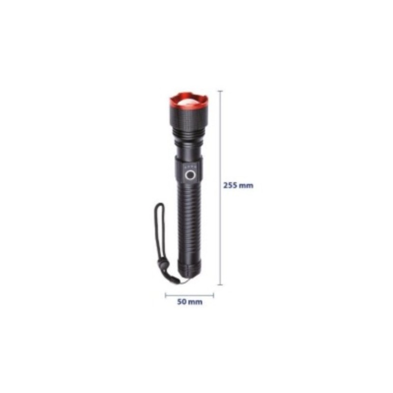 LINTERNA LED ALTA POTENCIA RECARGABLE...