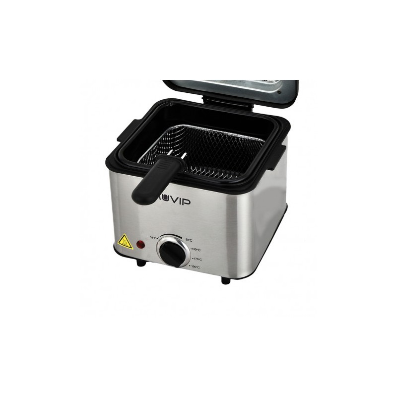 FREIDORA 1.5 LITROS INOXIDABLE 1000W...