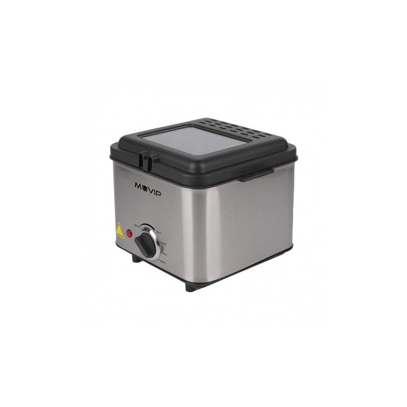 FREIDORA 1.5 LITROS INOXIDABLE 1000W...