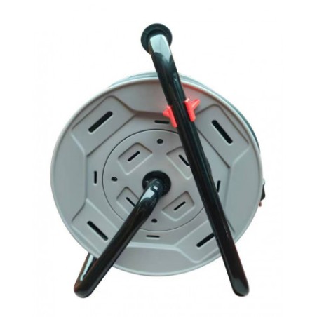 ENROLLADOR DE CABLE 25 METROS CABLE 3X1.5MM CON TAPAS ELBAT