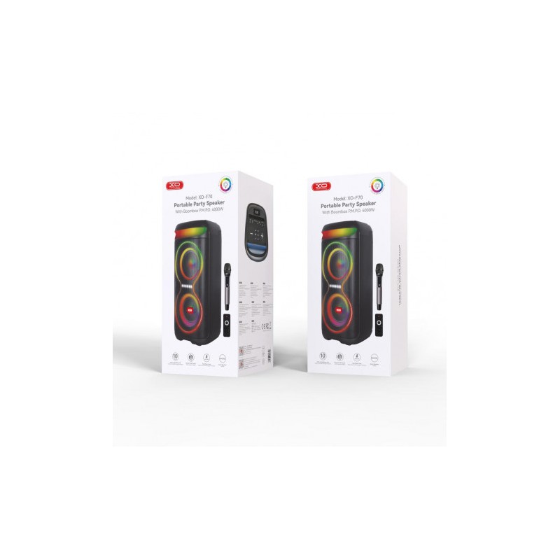 ALTAVOZ KARAOKE 40W CON MICROFONO...