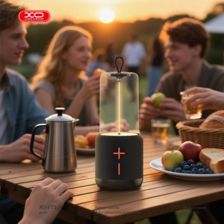 ALTAVOZ BLUETOOTH PORTATIL F74 NEGRO XO