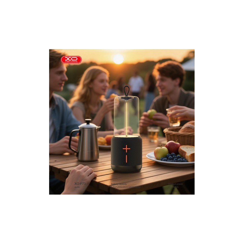 ALTAVOZ BLUETOOTH PORTATIL F74 NEGRO XO