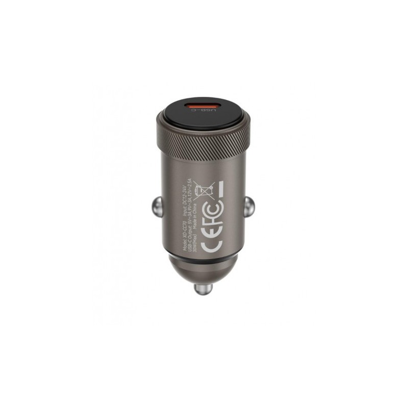 CARGADOR COCHE 30W TIPO C CC70 XO