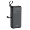 POWERBANK 20000MAH 3 SALIDAS NEGRO PR278 XO