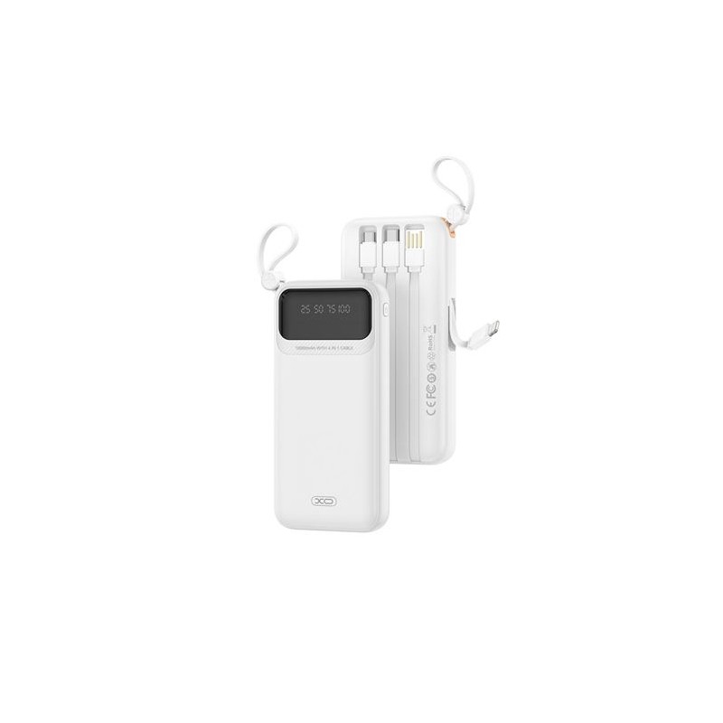POWERBANK 10000MAH 3 SALIDAS BLANCO...