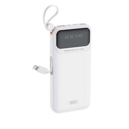 POWERBANK 10000MAH 3 SALIDAS BLANCO PR278 XO