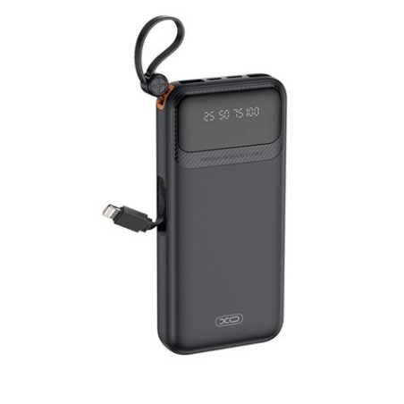 POWERBANK 10000MAH 3 SALIDAS NEGRO PR278 XO