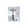 TRIPODE + PALO SELFIE BLUETOOTH SS23 CON MANDO Y LED XO