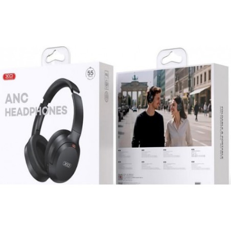 AURICULARES BLUETOOTH CON CANCELACION DE RUIDO BE53 NEGRO XO