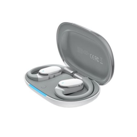 AURICULARES BLUETOOTH EXTRAAURALES TWS CON CANCELACION DE RUIDO G35 BLANCO
