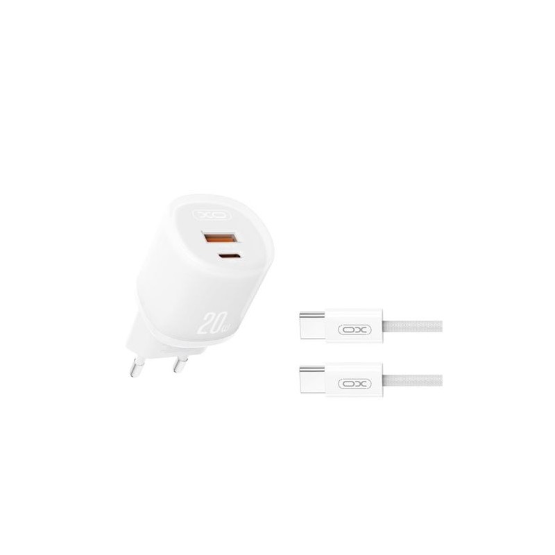 CARGADOR RAPIDO USB-A / USB-C 20W CON...
