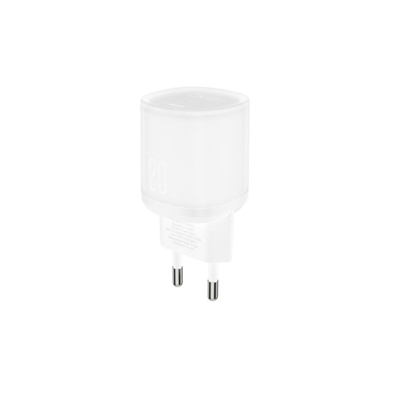 CARGADOR RAPIDO USB-C 20W L143 BLANCO XO