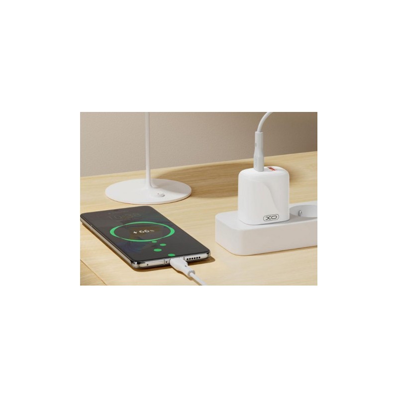 CARGADOR USB+USB-C 20W L158 CON CABLE...
