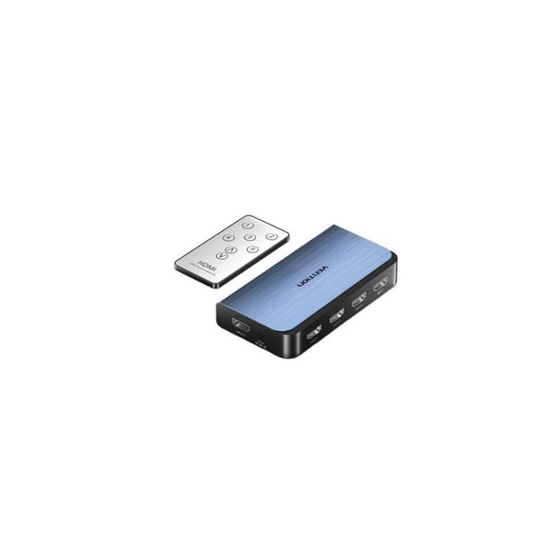 SWITCH CONMUTADOR 4K HDMI 2.0 4 PUERTOS VENTION