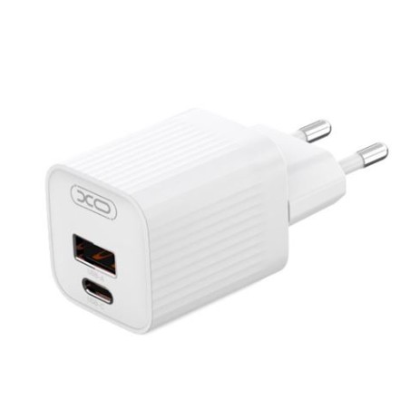 CARGADOR USB+USB-C 30W L149 CON CABLE TIPO C BLANCO XO