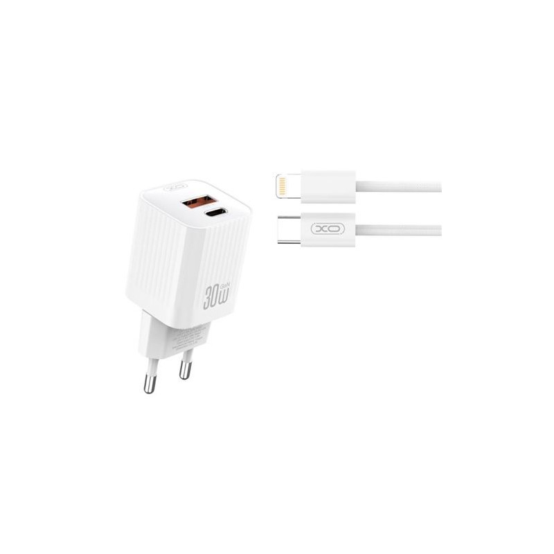 CARGADOR USB+USB-C 30W L149 CON CABLE...