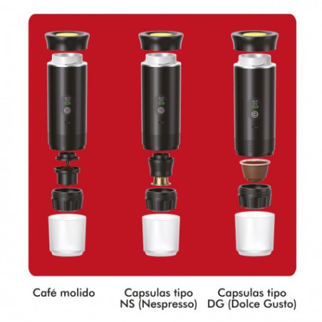 CAFETERA PORTATIL 3 EN 1 XPRESSCUP BLANCA MUVIP