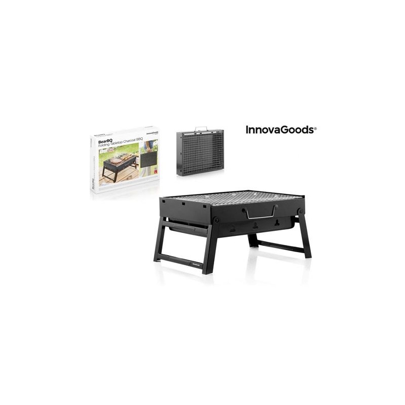 BARBACOA PLEGABLE CARBON PORTATIL...