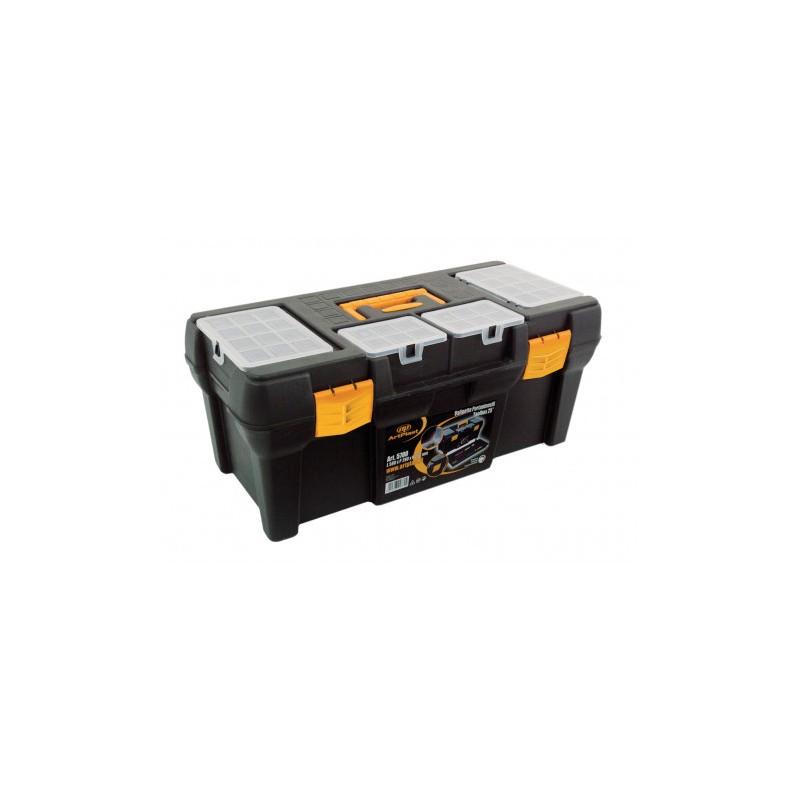 CAJA DE HERRAMIENTAS POLIPROPILENO 23" CON 4 ORGANIZADORES ARTPLAST