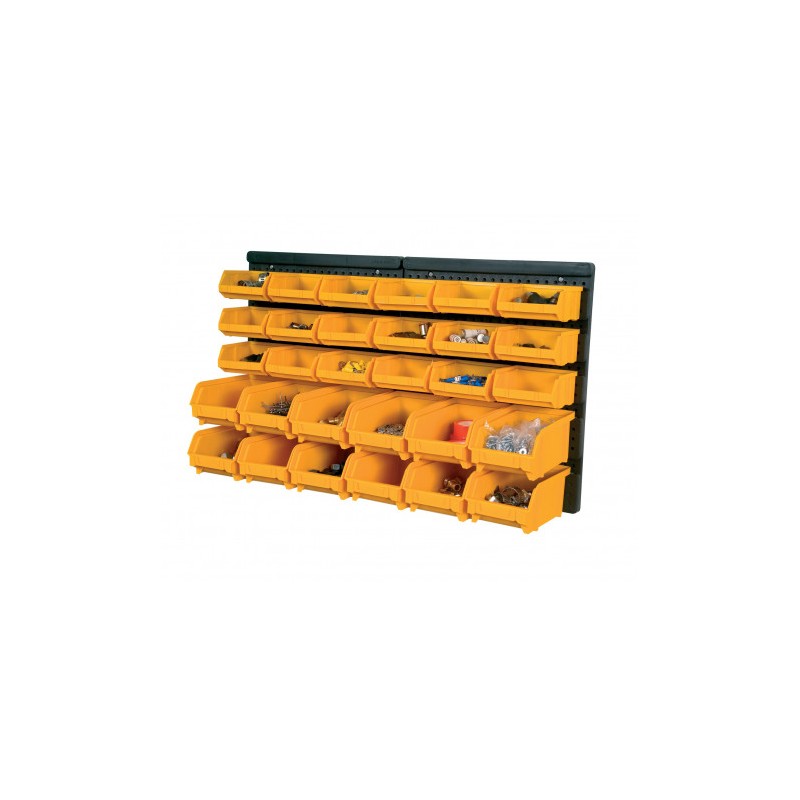 PANEL ORGANIZADOR POLIPROPILENO DE 30 CUBOS ARTPLAST